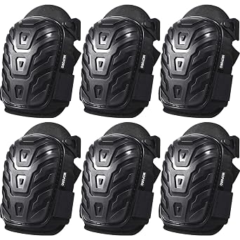 Professional Knee Pads for Work Breathable Heavy Duty Construction Pads With Foam Padding for Construction, Gardening, Flooring with Adjustable Non-Slip Straps 3
