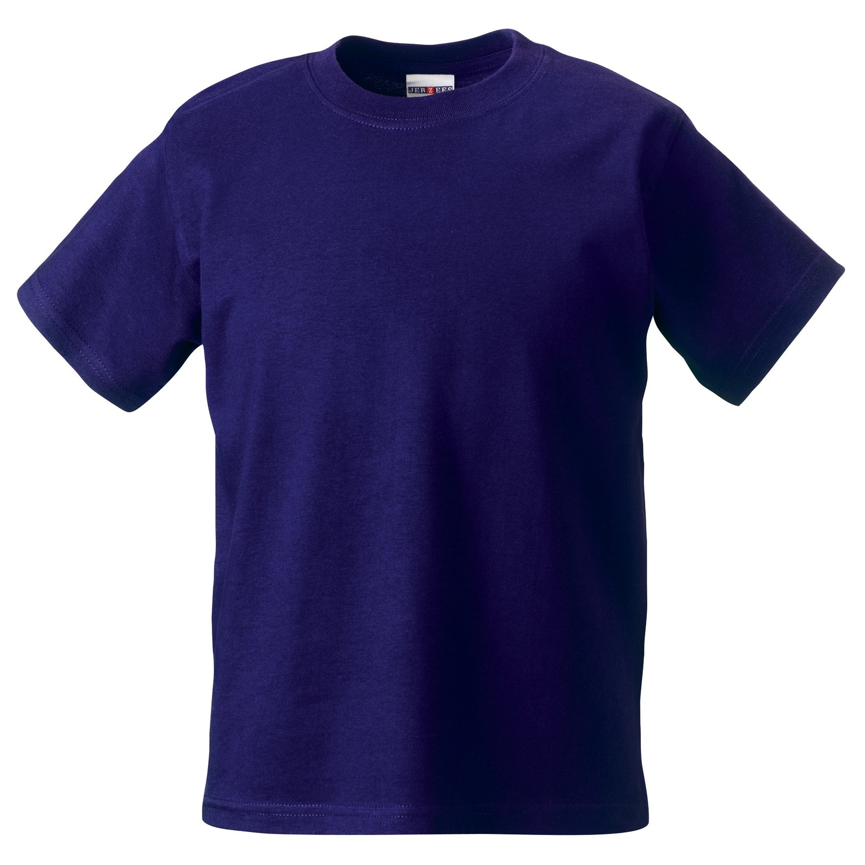 Jerzees Schoolgear Childrens Classic Plain T-Shirt (5-6) (Purple)