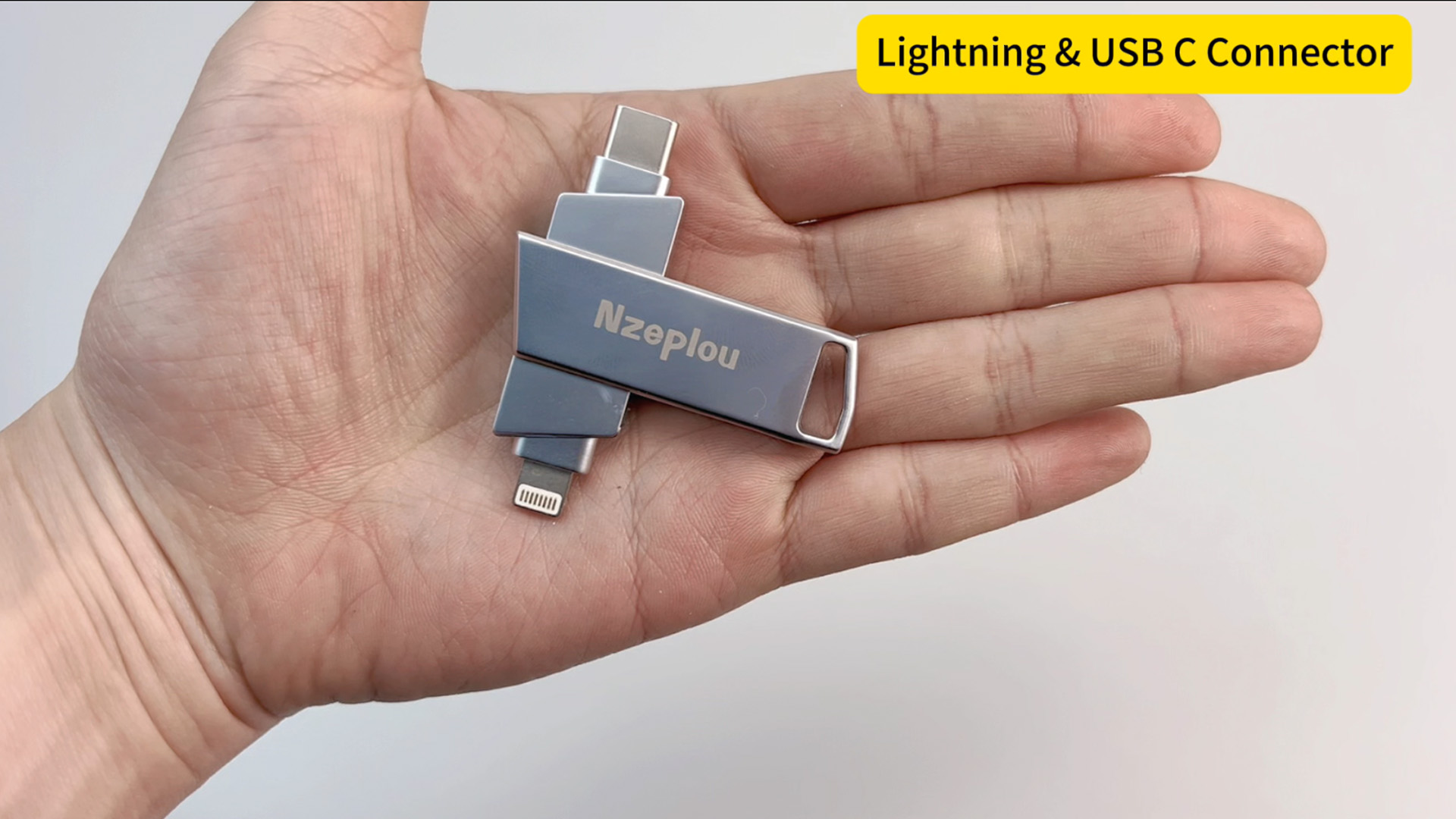 128GB Flash Drive for iPhone iPad, USB3.0 High-Speed Memory Stick