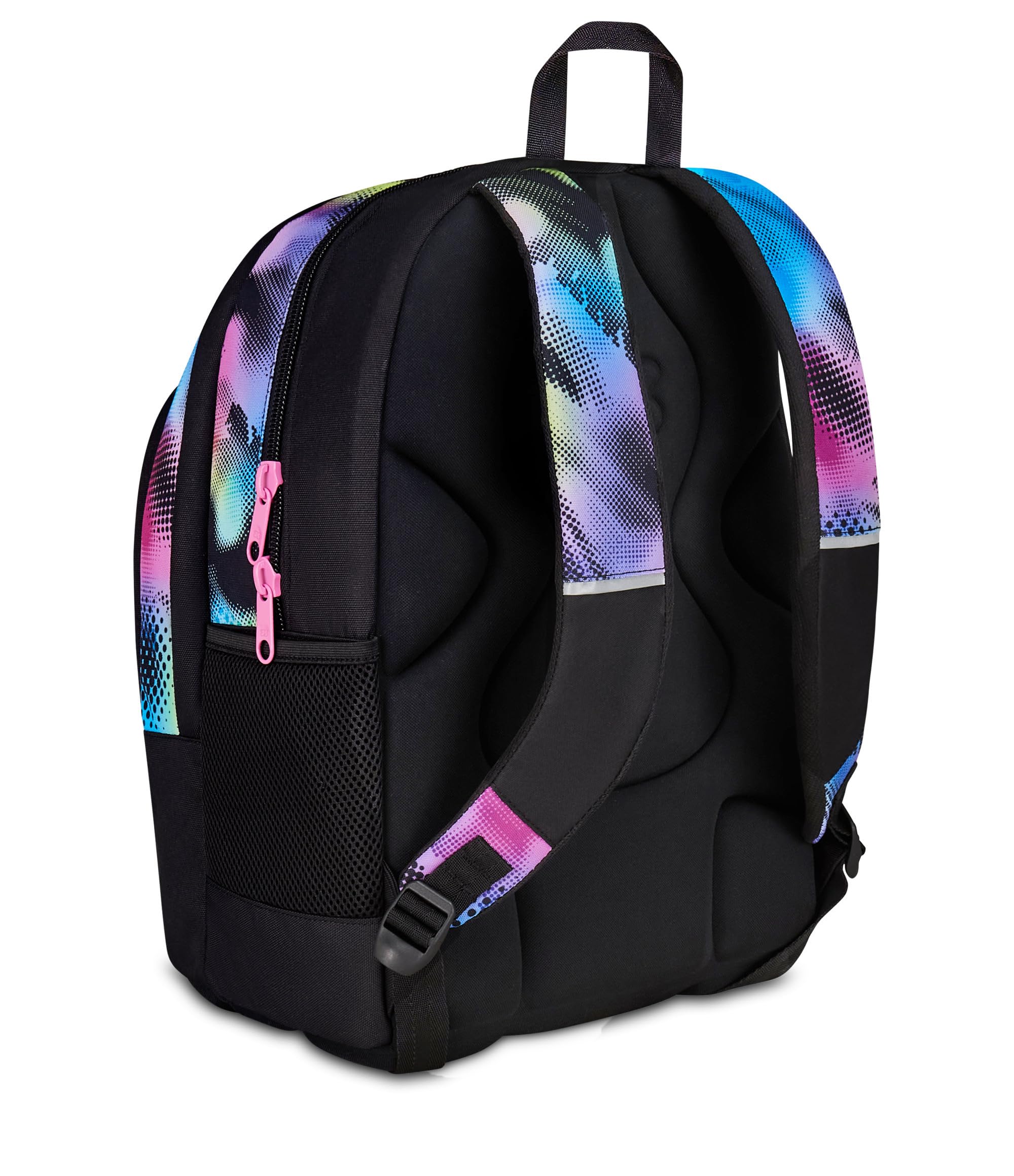 Seven Zaino Scuola Dual Write Down, Fucsia, Doppio Scomparto Da 31 Litri Di Capacità, Con Tasca Per PC, Tasca Per Borraccia e Tasca Con Organizer, Scuole Medie e Superiori, Per Ragazza