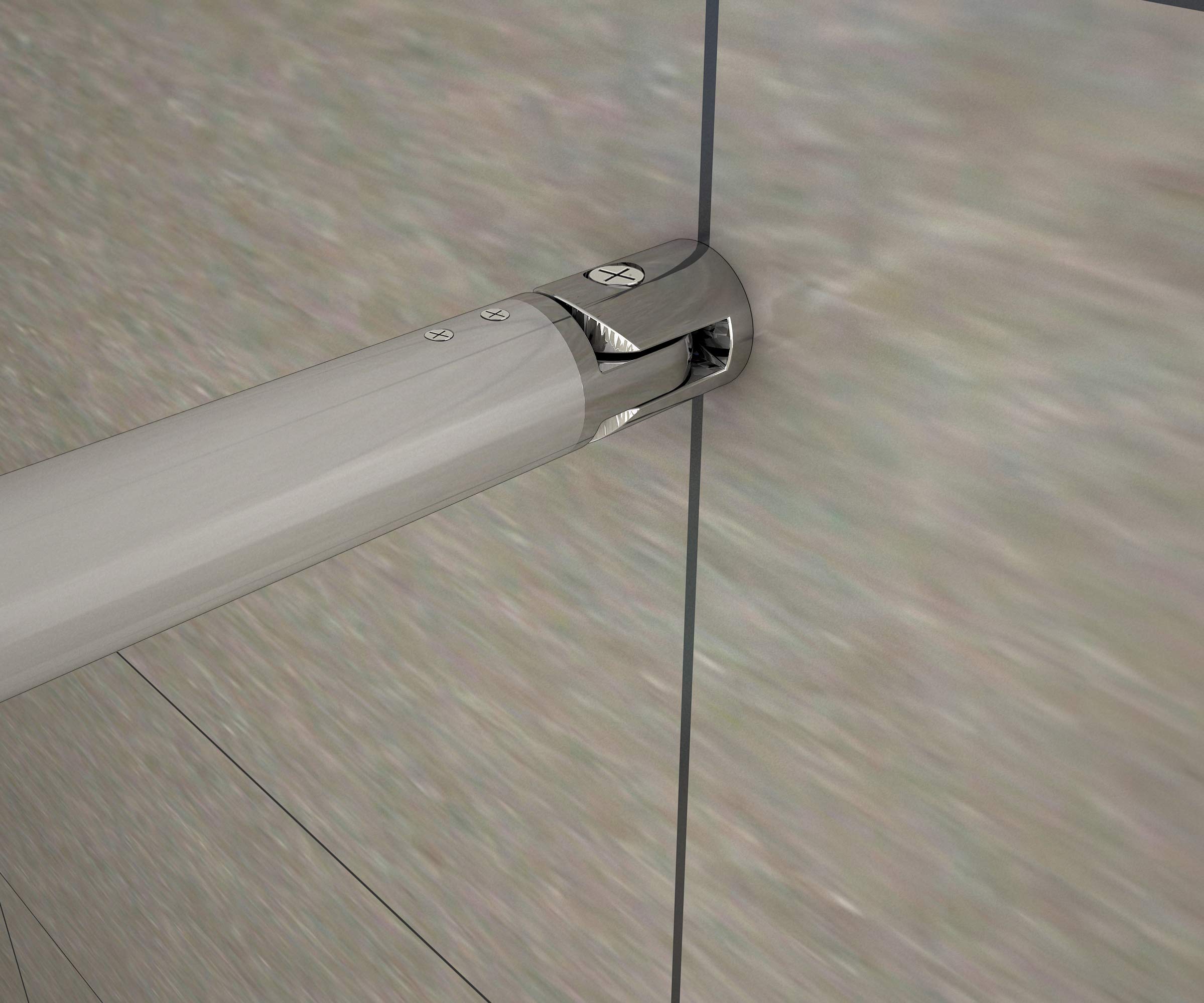 Aica Sanitär Duschwand Walk In Dusche 120cm Duschabtrennung 8mm NANO Glas Duschtrennwand 200cm Höhe