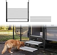 FXW RV Step Grid (Playpen Not Included) - Dog Barrier for RV Stairs, Fits Stairs Up to 32" Wide | Compatible with FXW Playpen | Patented