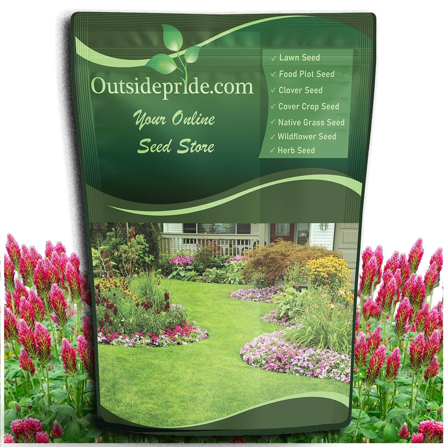 Outsidepride Crimson Clover Seeds