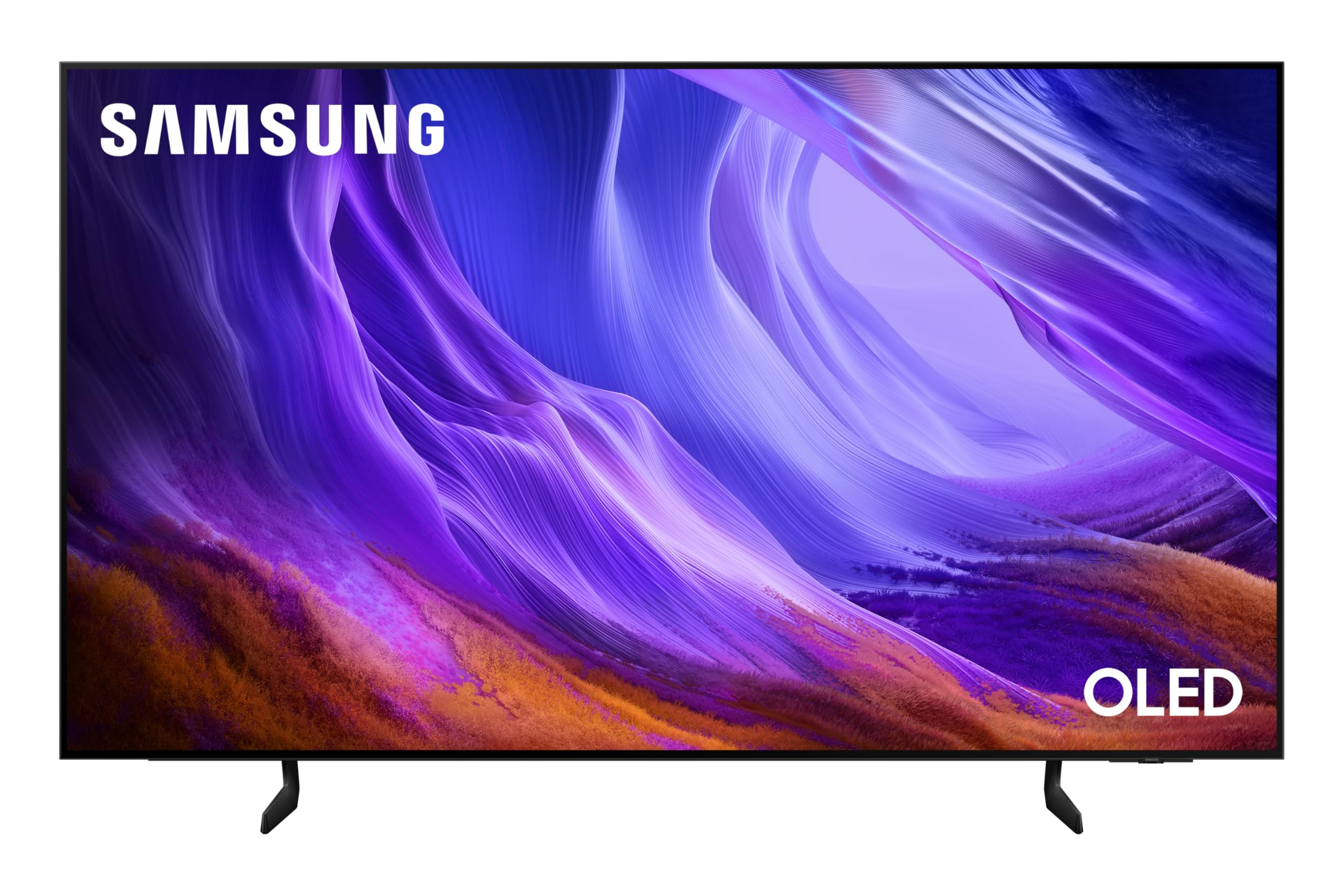سامسونج تلفزيون ذكي S85H OLED 4K مقاس 55 بوصة، HDR10+، موشن اكسليراتور 120 هرتز، دولبي اتموس، OLED HDR، حزمة العاب ممتازة، QA55S85 (اصدار عالمي 2026)