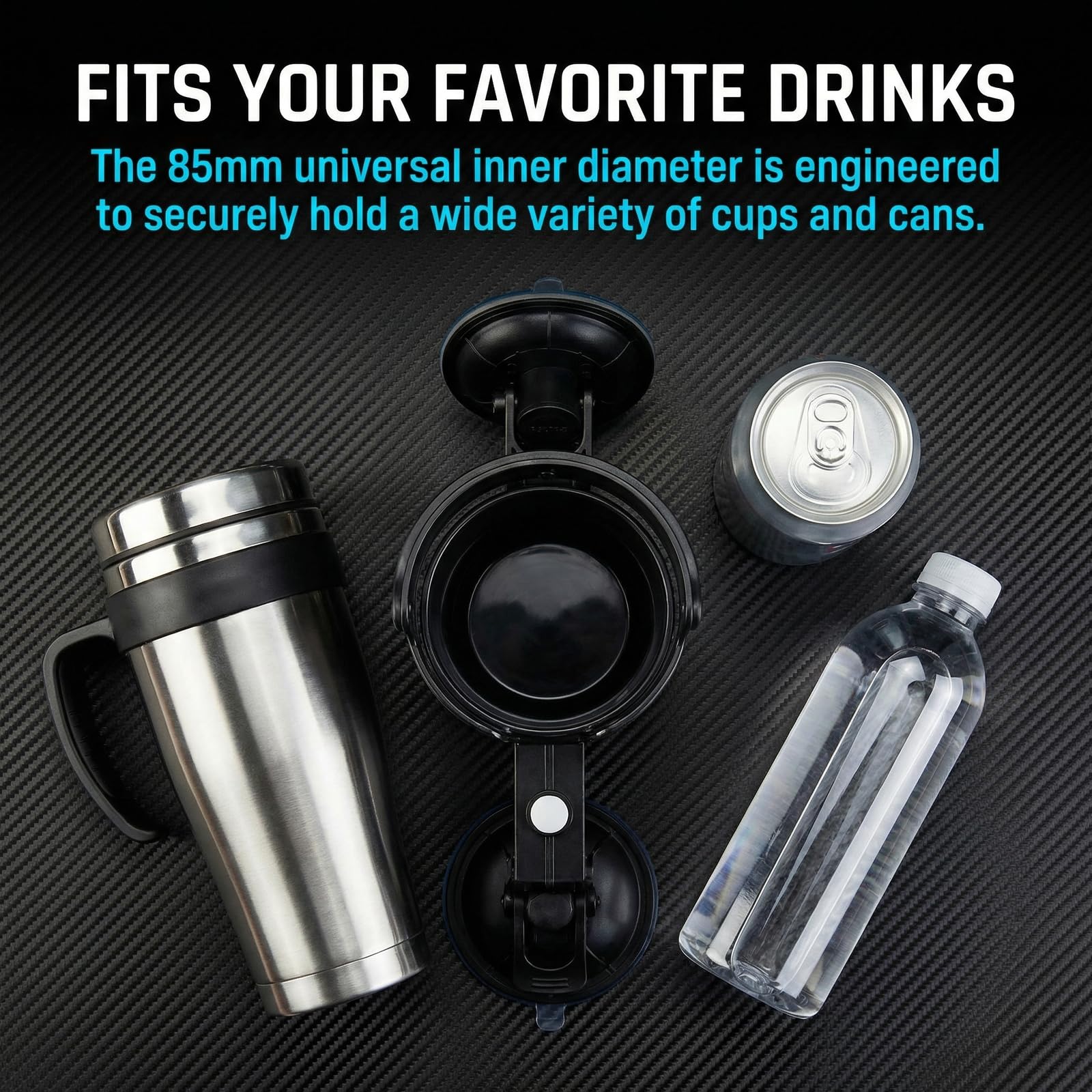 Soporte para bebidas para coche, 2 unidades, soporte para botellas de coche, soporte para botellas, soporte para vasos, ventosa para coche, soporte para bebidas, adaptador para barco, kayak