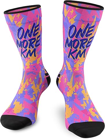 trueWOD Calcetines Running Hombre Mujer Crossfit Ciclismo Trail Running Padel Correr Calcetines Deporte Divertidos Antiampollas Sin Costuras Compresion Transpirables Ligeros Resistentes