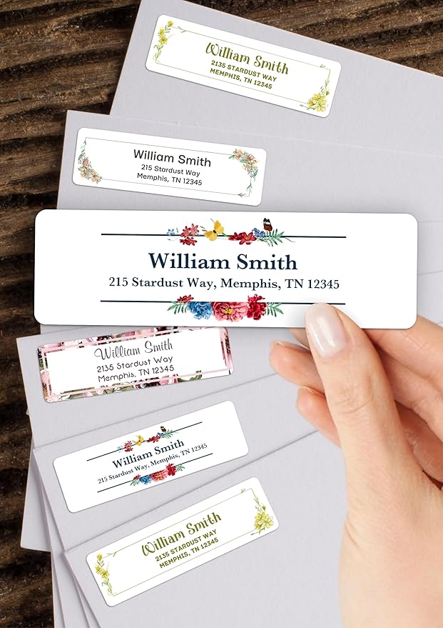 Personalized Return Address Labels Custom Address Labels