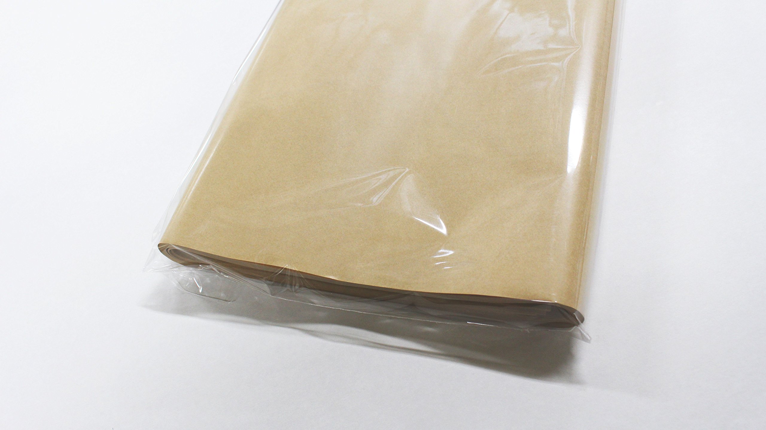 Amazon | フジパック クラフト紙 片面ツヤ加工 ラッピング 包装紙 100