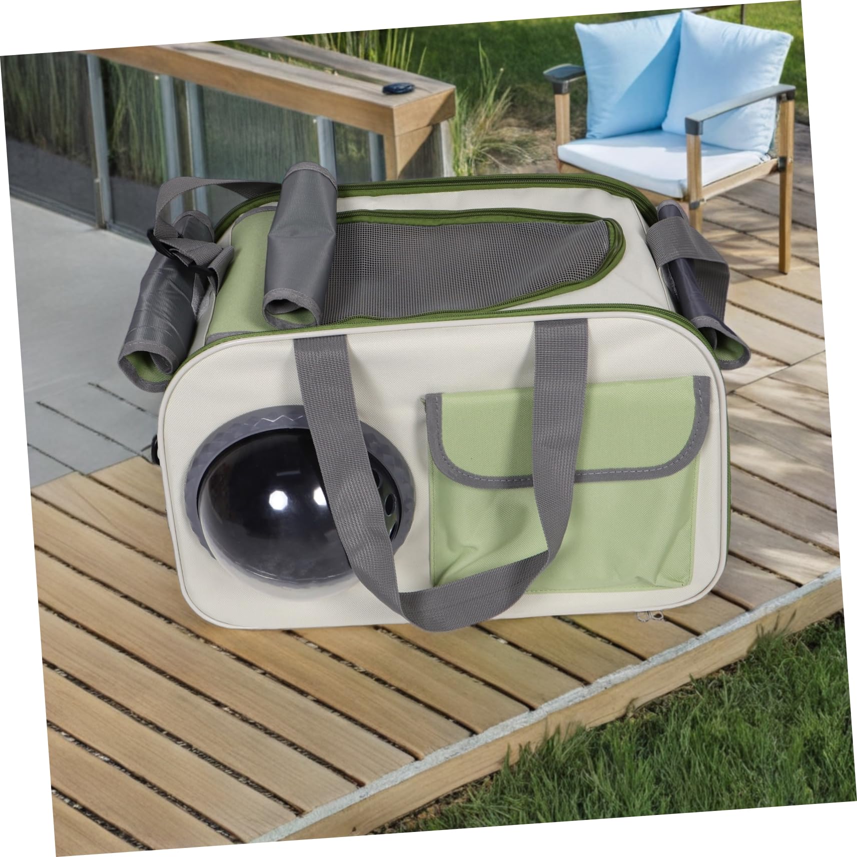 Katzentransporttasche aus Oxfordstoff mit Pe Platte, Große Kapazität | Handtasche und Schultertasche, für Katzen und Hunde, Geeignet für Wandern und Reise
