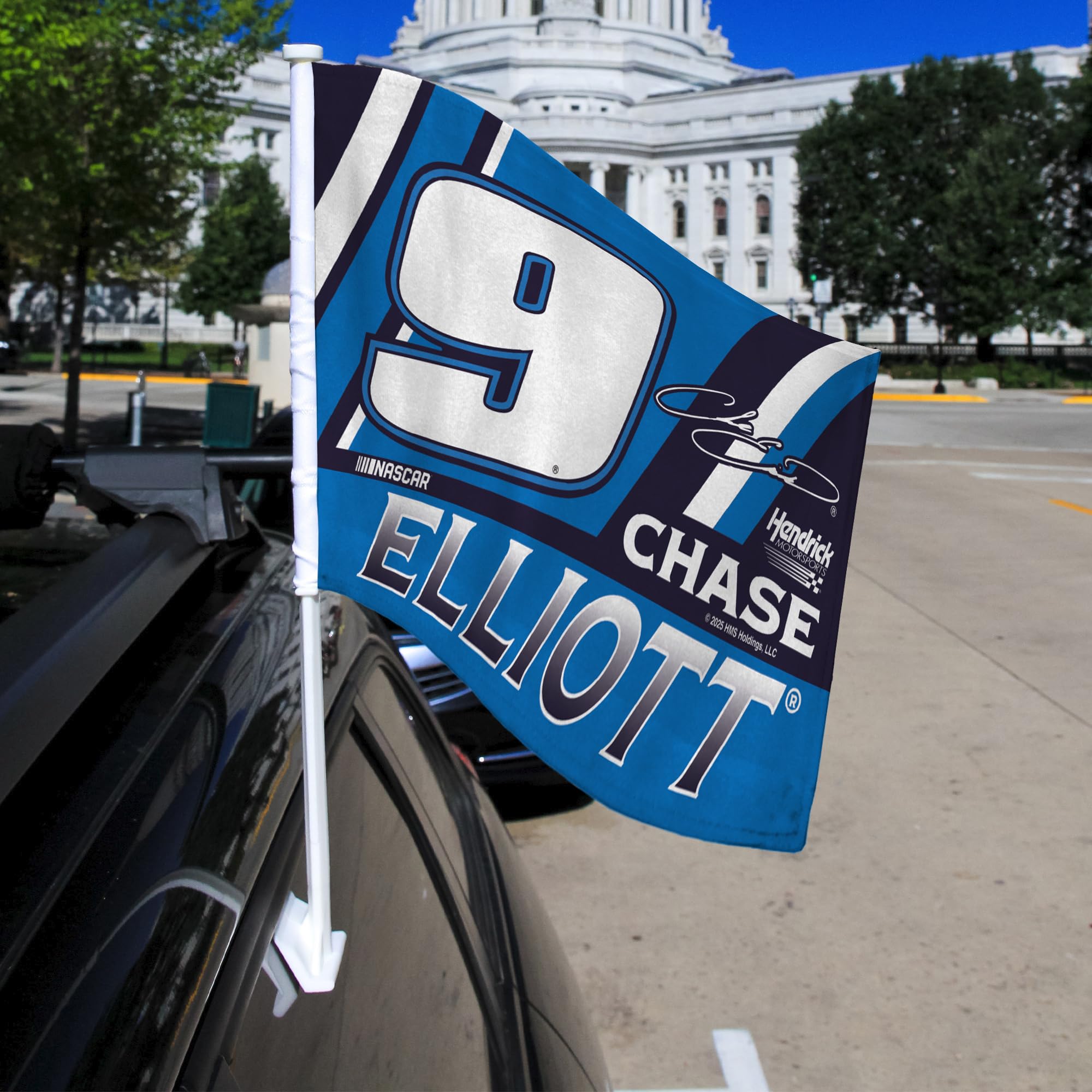 Rico Industries NASCAR Racing Chase Elliott Double Sided Car Flag - 16