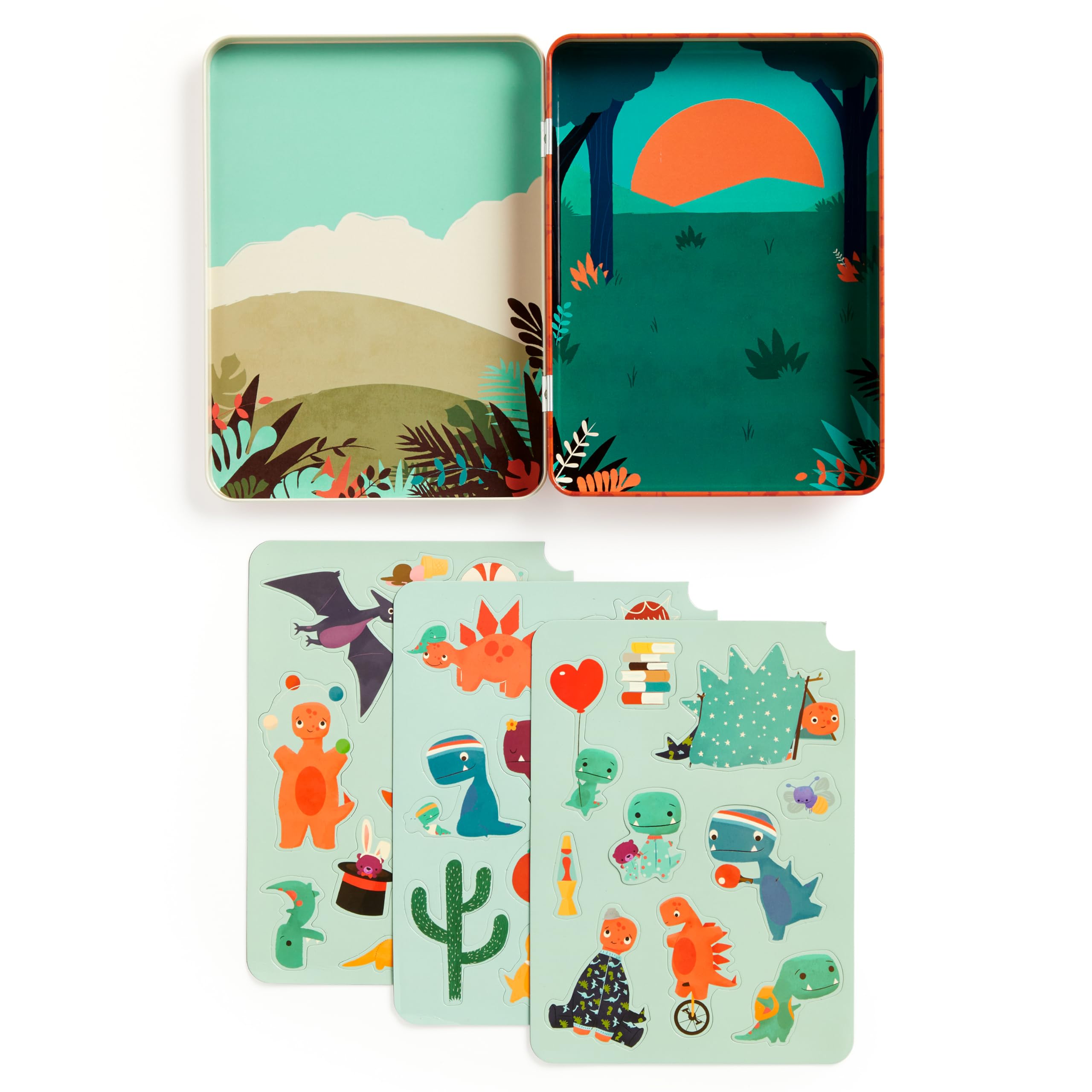 Galison Tiny T. Rex Magnetic Play Set