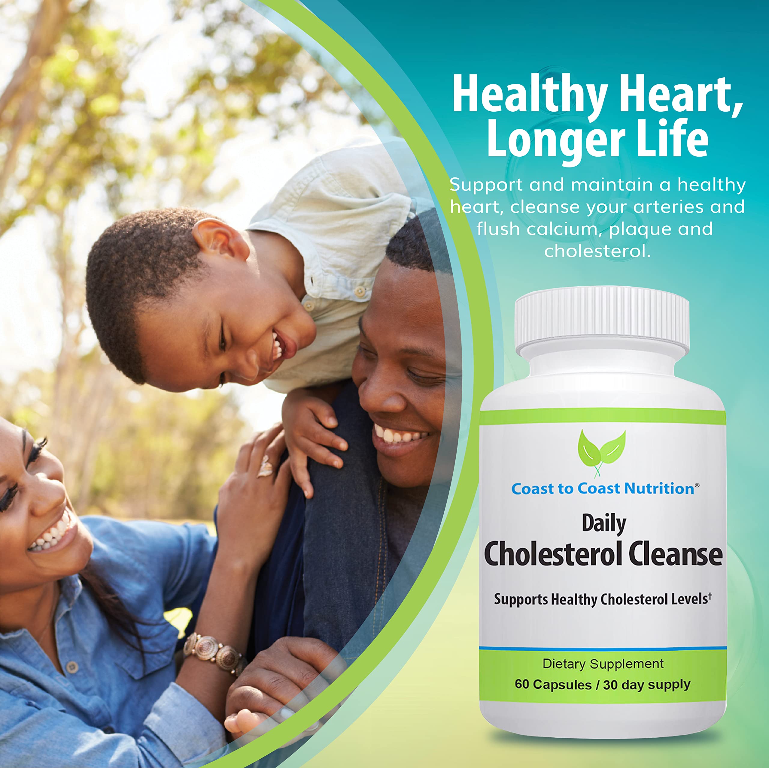 Buy Coast to Coast Nutrition Cholesterol Cleanse Cholesterol Lowering