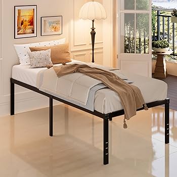 Amazon.com: Maenizi Twin Bed Frames No Box Spring Needed, 20 Inch