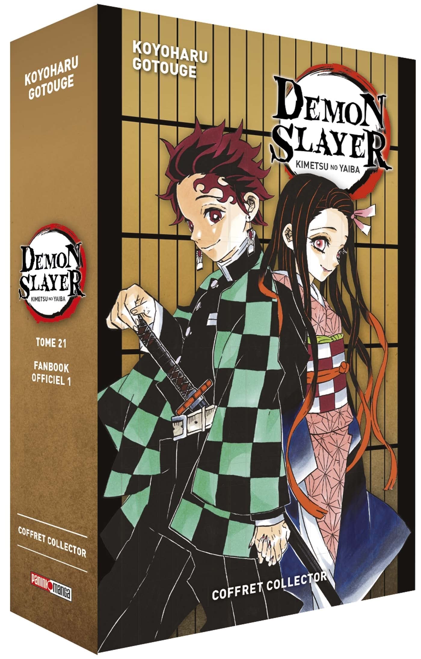 Amazon.com: Coffret Demon Slayer T21 + Fanbook N°01: 9791039105101 