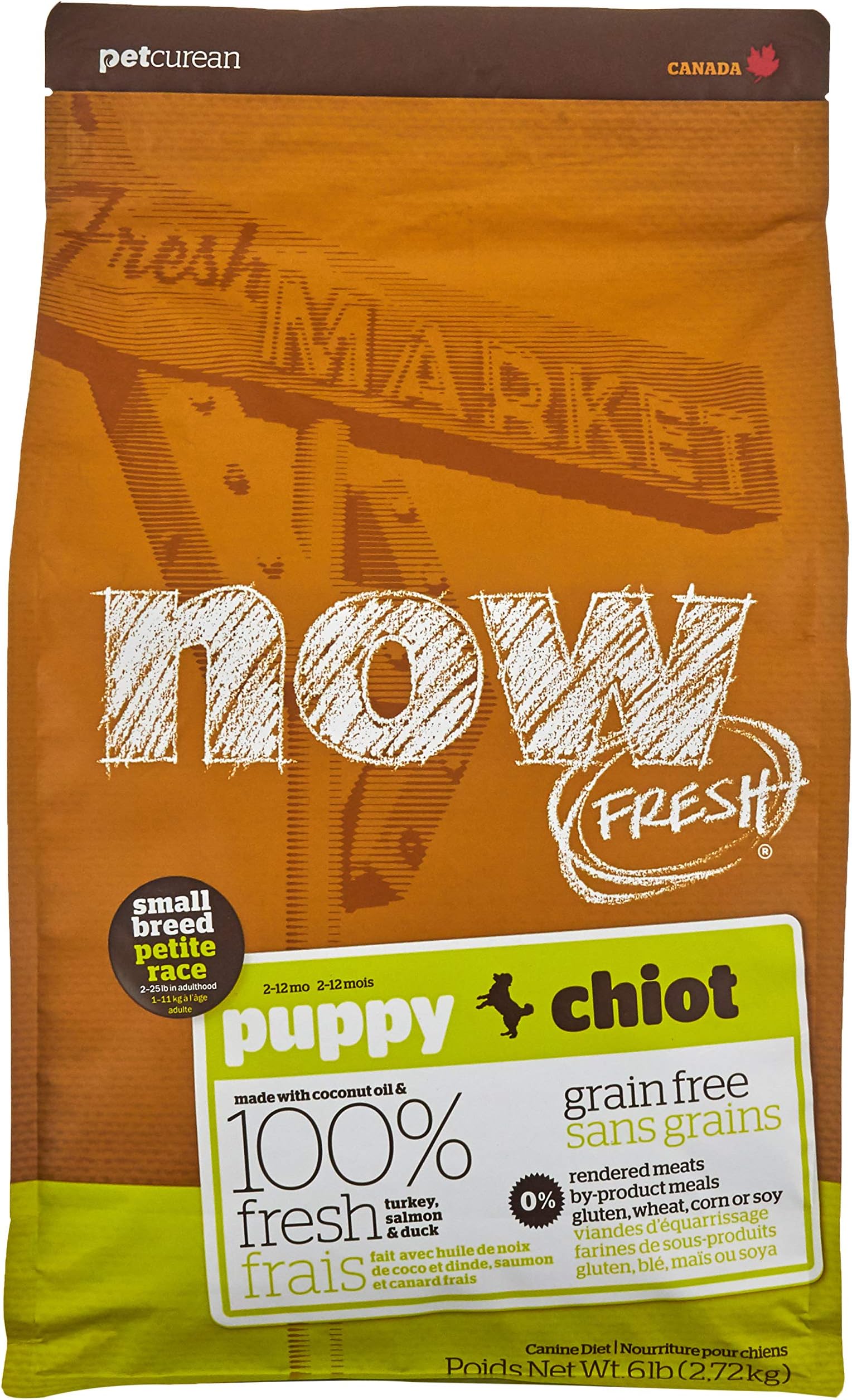 Now Fresh Grain Free Small Breed Puppy Recipe - 6Lb