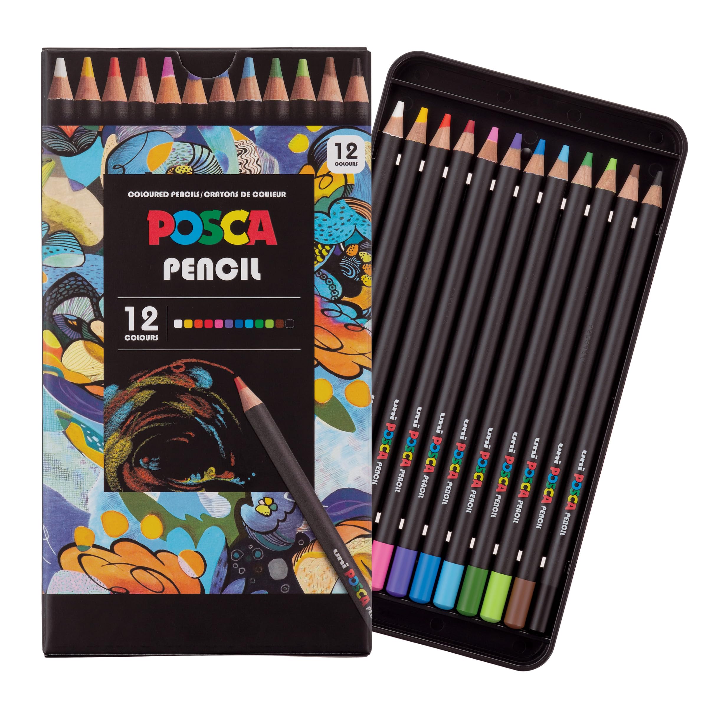 Colored Pencils, Soft Core, 12 Count