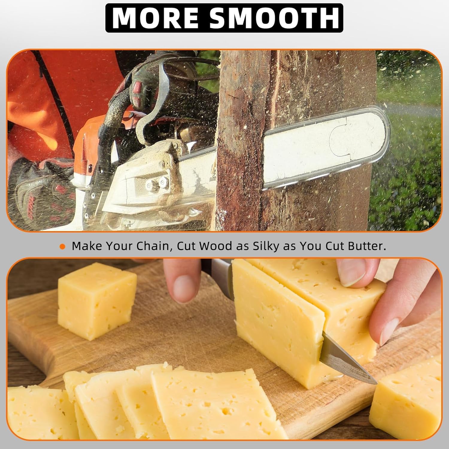 NEOTEC Electric Chainsaw Sharpener Kit Multi-Purpose Chain Saw Sharpener Tool with 6 Titanium-Plated Diamond Bits Saves Time Easy to Use De Cadena De Motosierra for all Chainsaw Chains