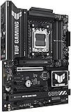 ASUS TUF GAMING B850-PLUS WIFI AMD ATX motherboard, 14+2+1 80A DrMOS power stages, DDR5, PCIe 5.0 Ready, 3xM.2 slots, Wi-Fi 7, Realtek 2.5Gb Ethernet, DisplayPort, HDMI, USB 20Gbps Type-C, Aura Sync - 4