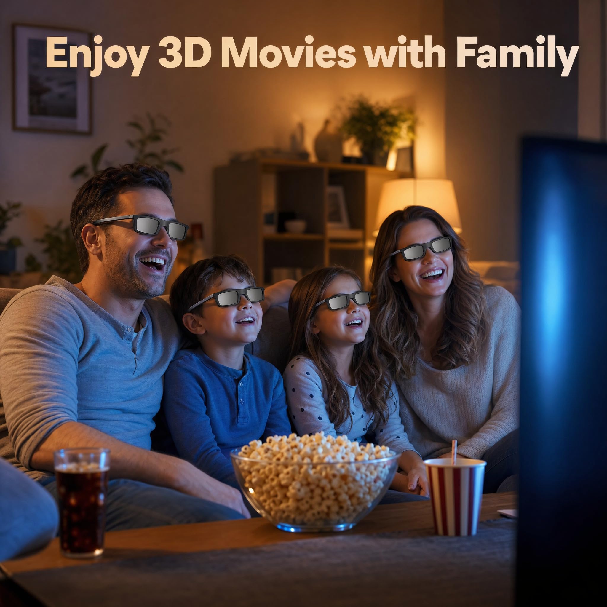 Nuovo Genuine misura per Samsung SSG-5100GB 3D Active Shutter Occhiali 3D TV SSG-4100GB