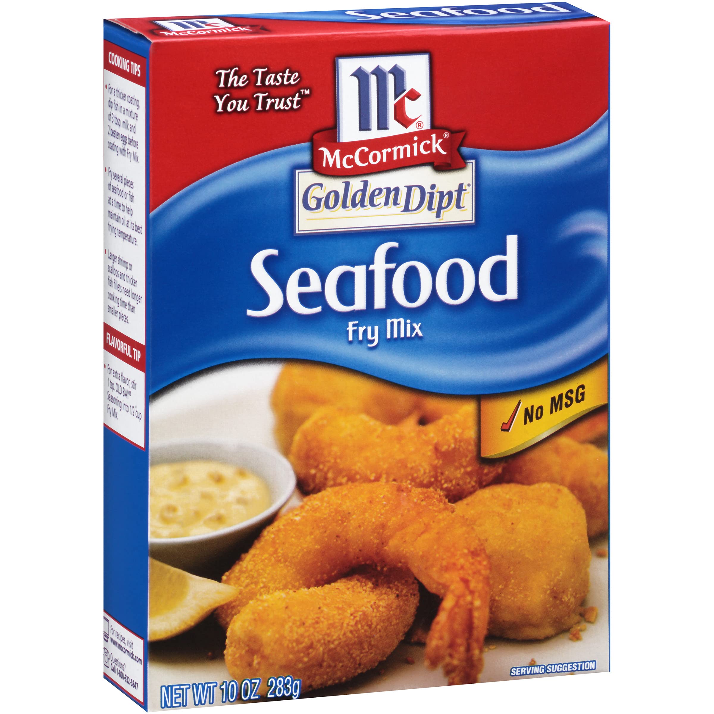 GOLDEN DIPT MIX FRY SEAFOOD, 10 OZ
