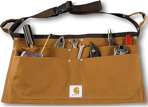 エプロン・三角巾 90's carhartt TOOL APRON MADE IN USA VTG Carhartt Firm Duck Waist Apron - BareBones WorkWear