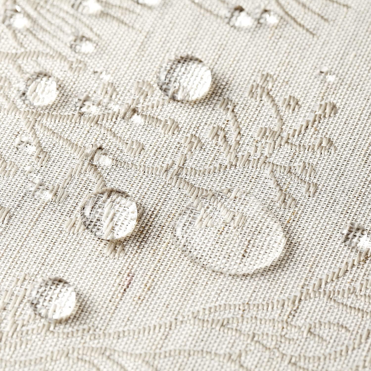 Chassic Elegant Damask Tablecloth for Rectangle Tables, Wrinkle and Stain Resistant Washable Floral Table Cloth, Vintage Toile Table Cover, 60 x 84 inches - Cream