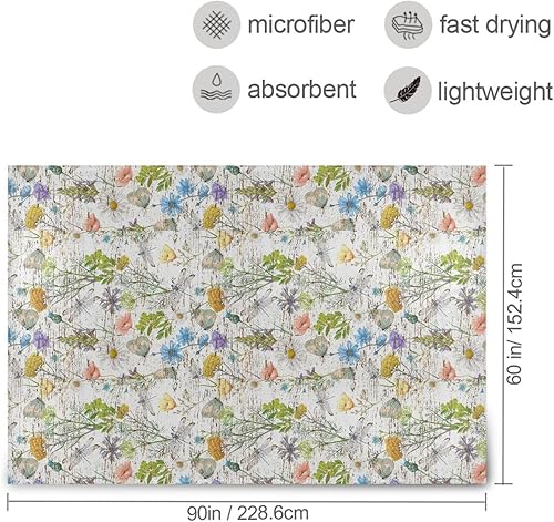 Miniatura 3 de KLL Manta de franela con textura de insectos silvestres en grunge, manta de franela cómoda y cómoda de 60 x 90 pulgadas para sala de estar,