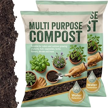 Multi Purpose Compost Bags With Nutrient Rich Formula