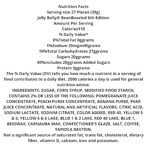 Miniatura 6 de Bean Boozled and Fiery Five 7th Edition - Gomitas de sabor surtido, caramelos masticables con sabor extraño empaquetados individualmente, bolsas de