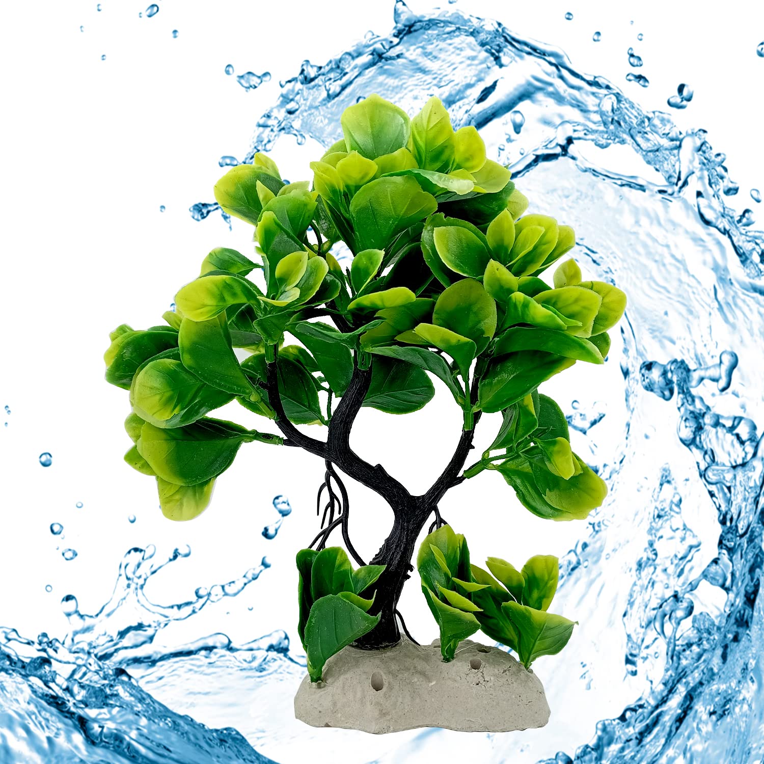 Jainsons Pet Products Aquarium Plants Fish Tank Decorations Height 9.5 inch Plastic Artificial Plant Goldfish Waterscape Fish Hides Bonsai Tree (Lemon Tree Bonsai Plant) (B0BKZXNX82) Amazon Price History, Amazon Price Tracker
