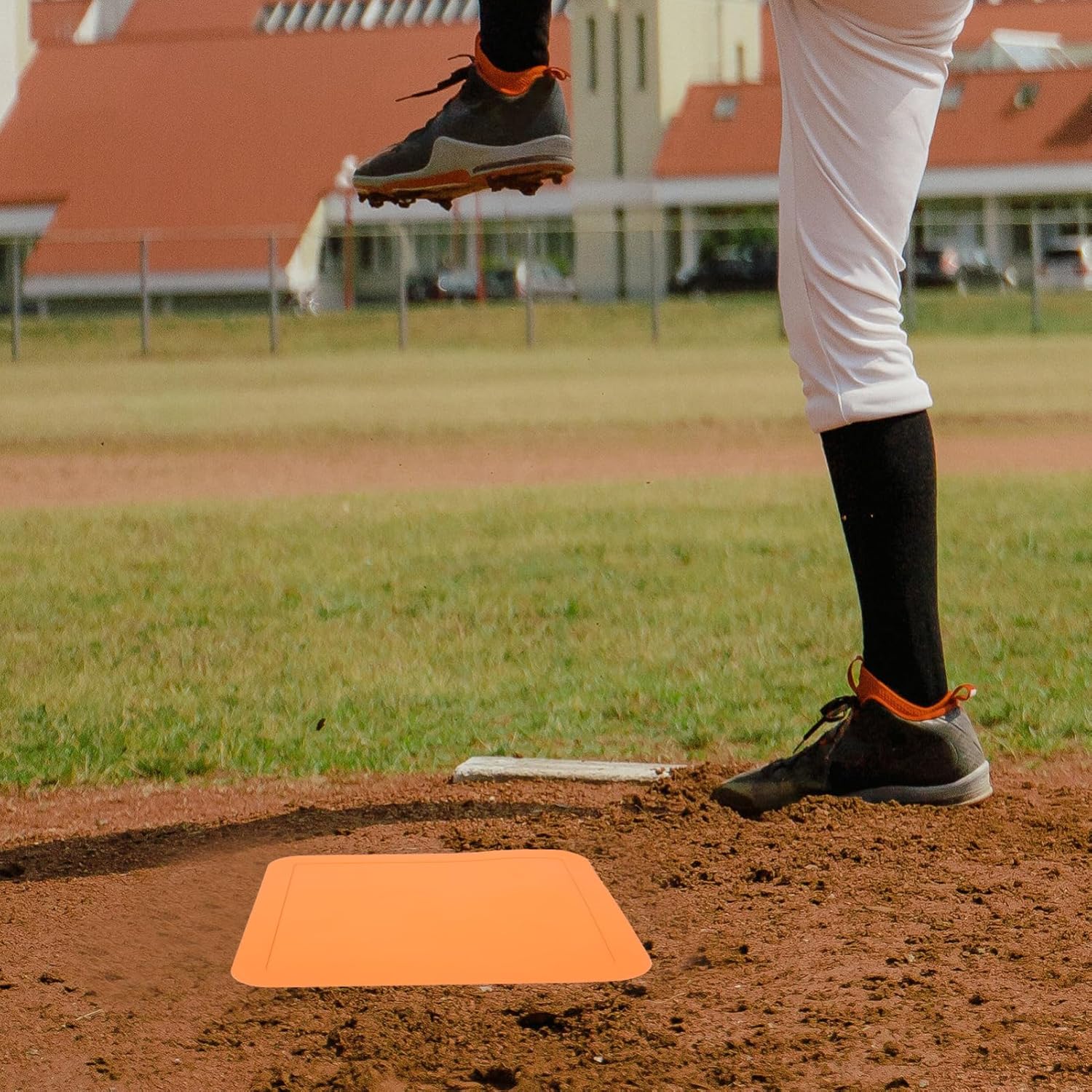 Hemoton 5pcs Thickened Baseball Bases Pitching Mat Softball Field Equipment Multiplayer