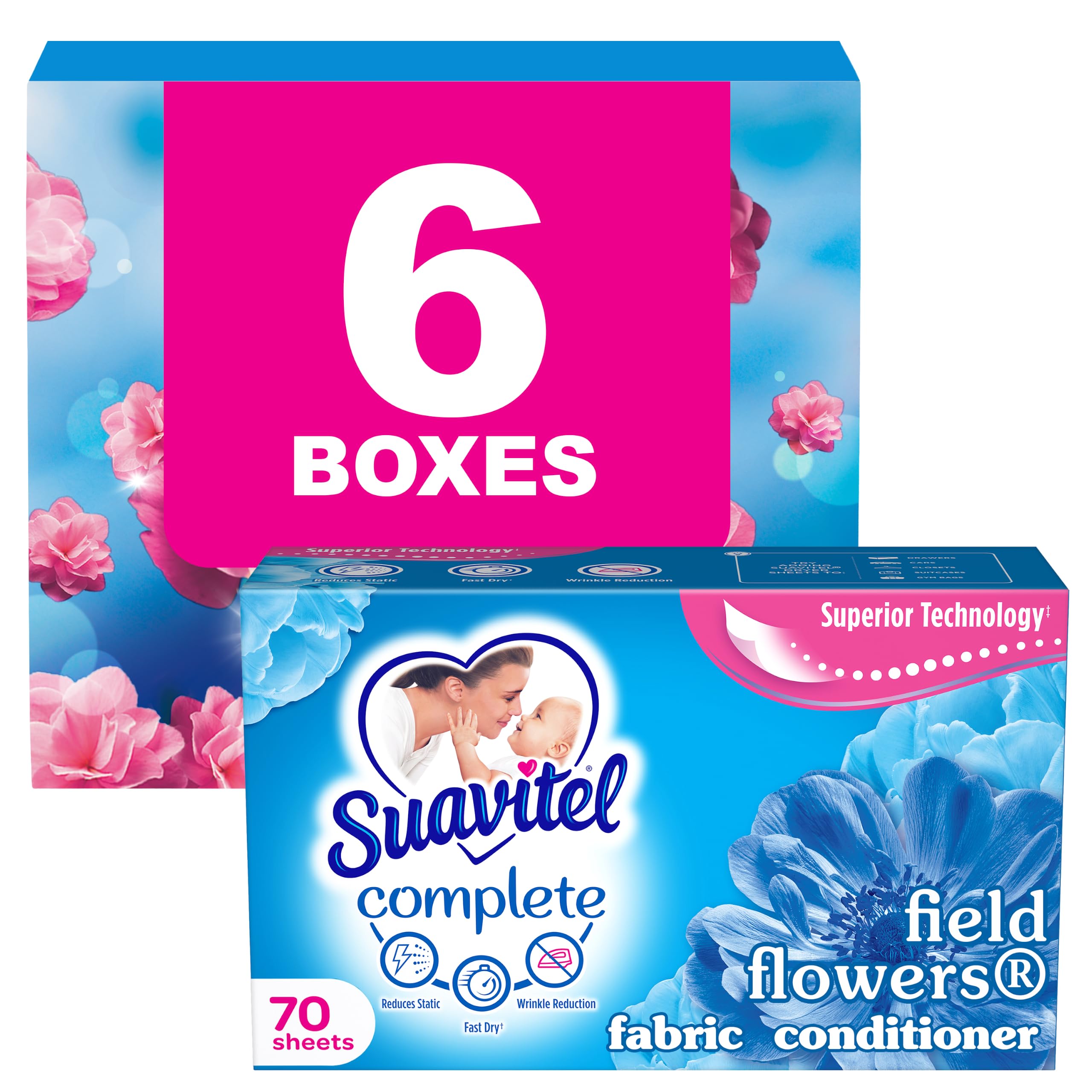 SUAVITEL Complete Dryer Sheets,