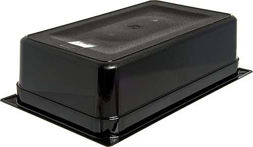 Miniatura 3 de Carlisle FoodService Products 10202B03 StorPlus - Sartén para alimentos de tamaño completo, policarbonato, 6 pulgadas de profundidad, color negro