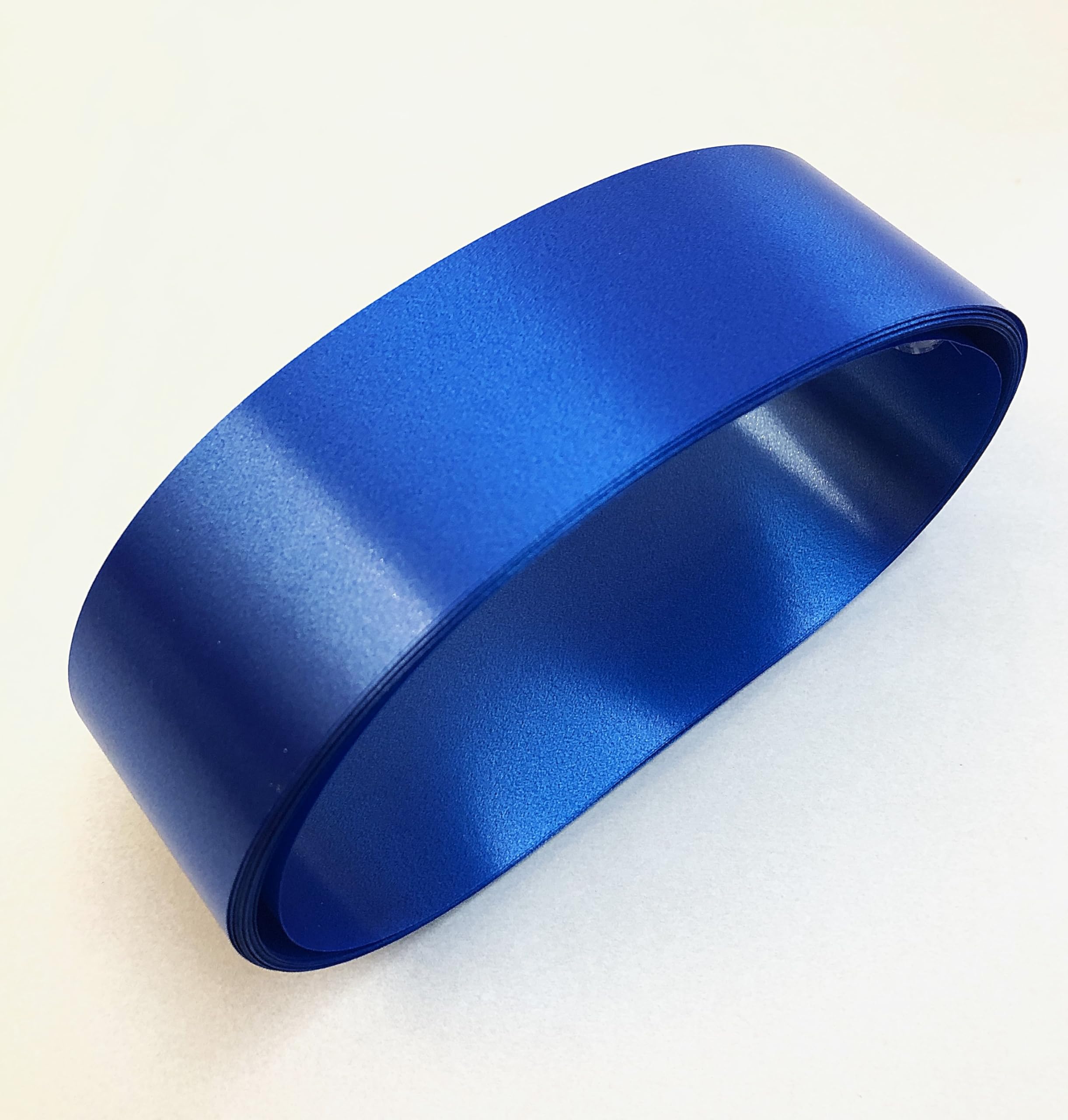 10 Meters of Poly Ribbon 2" Wide, Weddings, Crafts, Cakes, Florist (Carefully Folded) (Royal Blue)