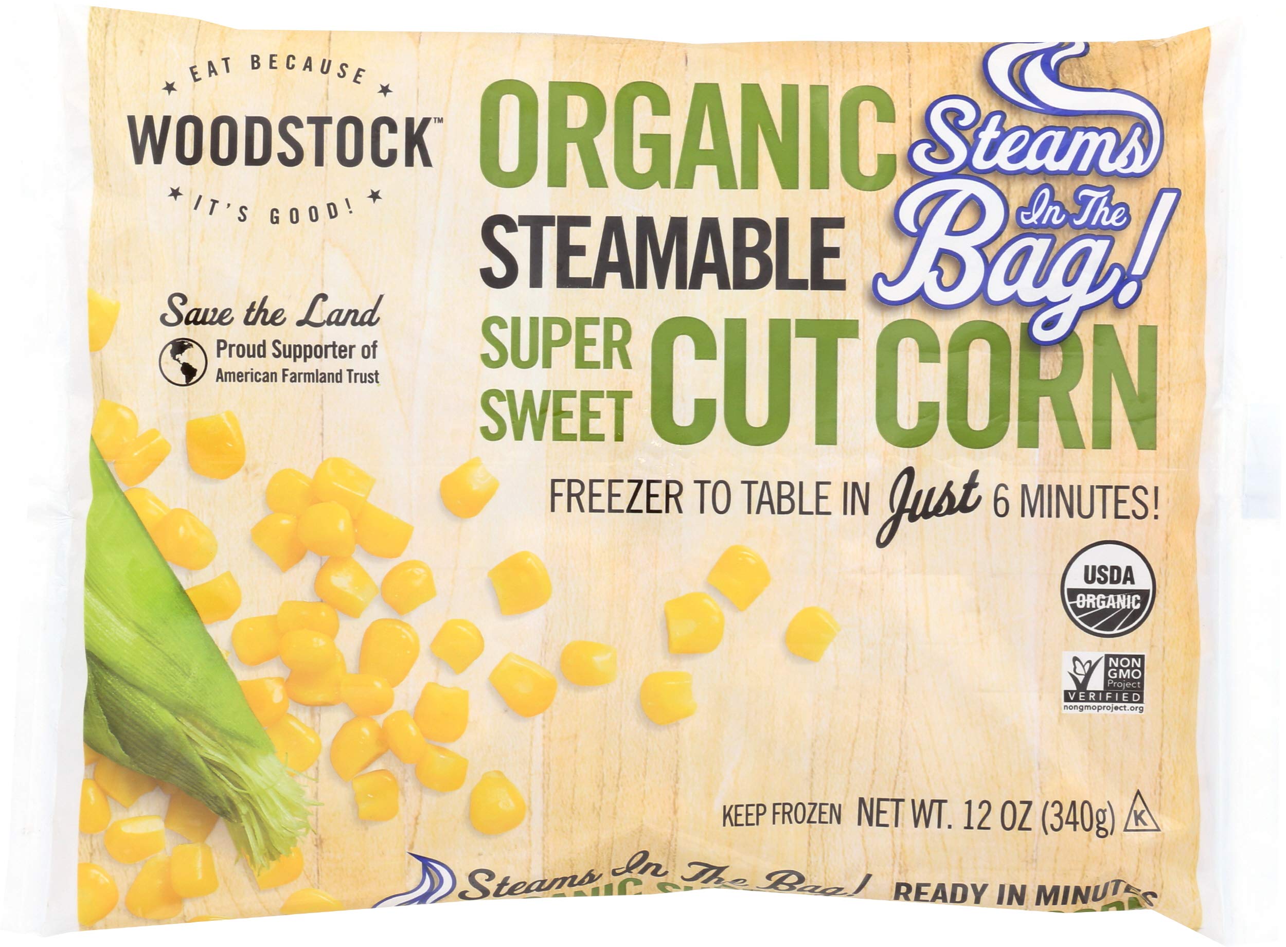 Woodstock Corn Cut Steamtable Organ, 12 oz