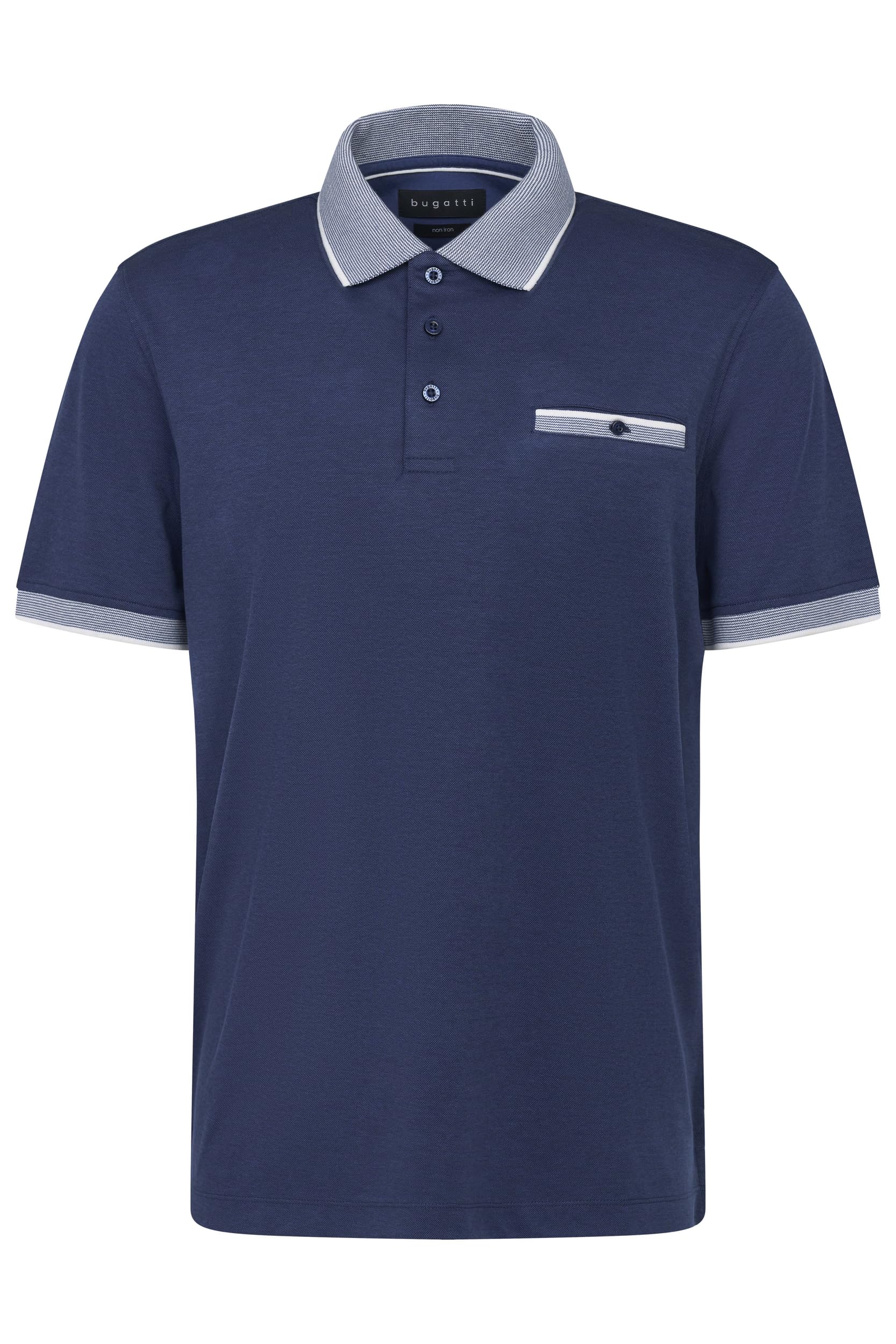 bugatti Men's 8151-75091c Polo Shirt, 360-Blue, M