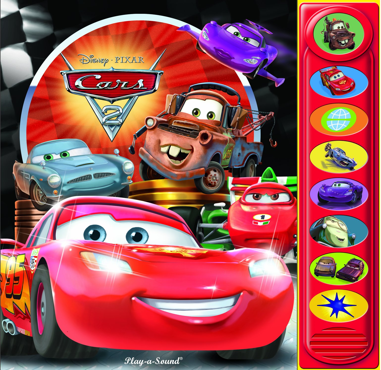 Buy Disney Pixar Cars 2 (PlayaSound book) Hardcover April 20, 2011