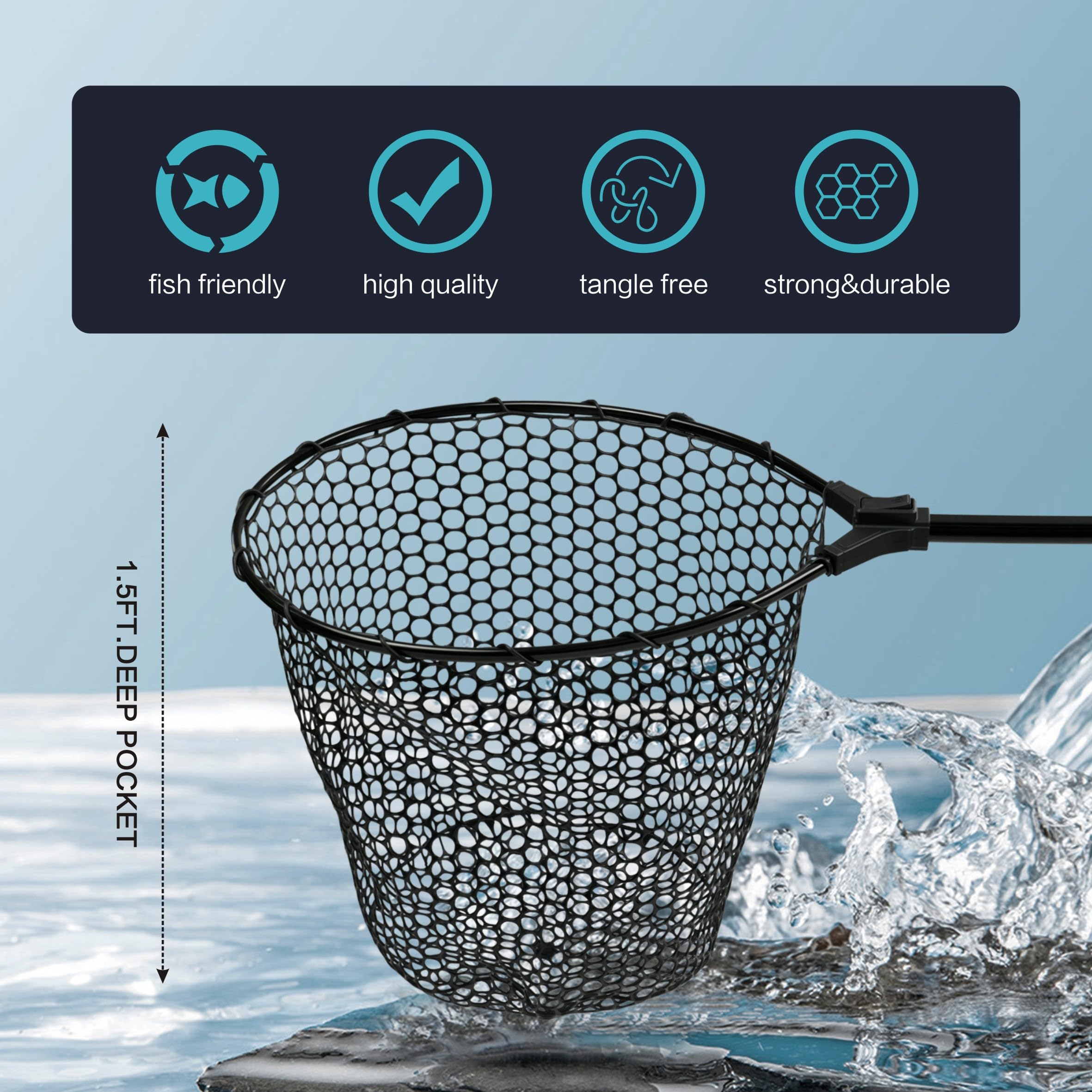 blackfeet fish wildlife net Amazon.com : Black Paw Fish Landing Net with Soft Rubber Mesh Bag, Large Fishing  Net with Built in Length Scale, Extend to 36-55 Inches : Sports & Outdoors