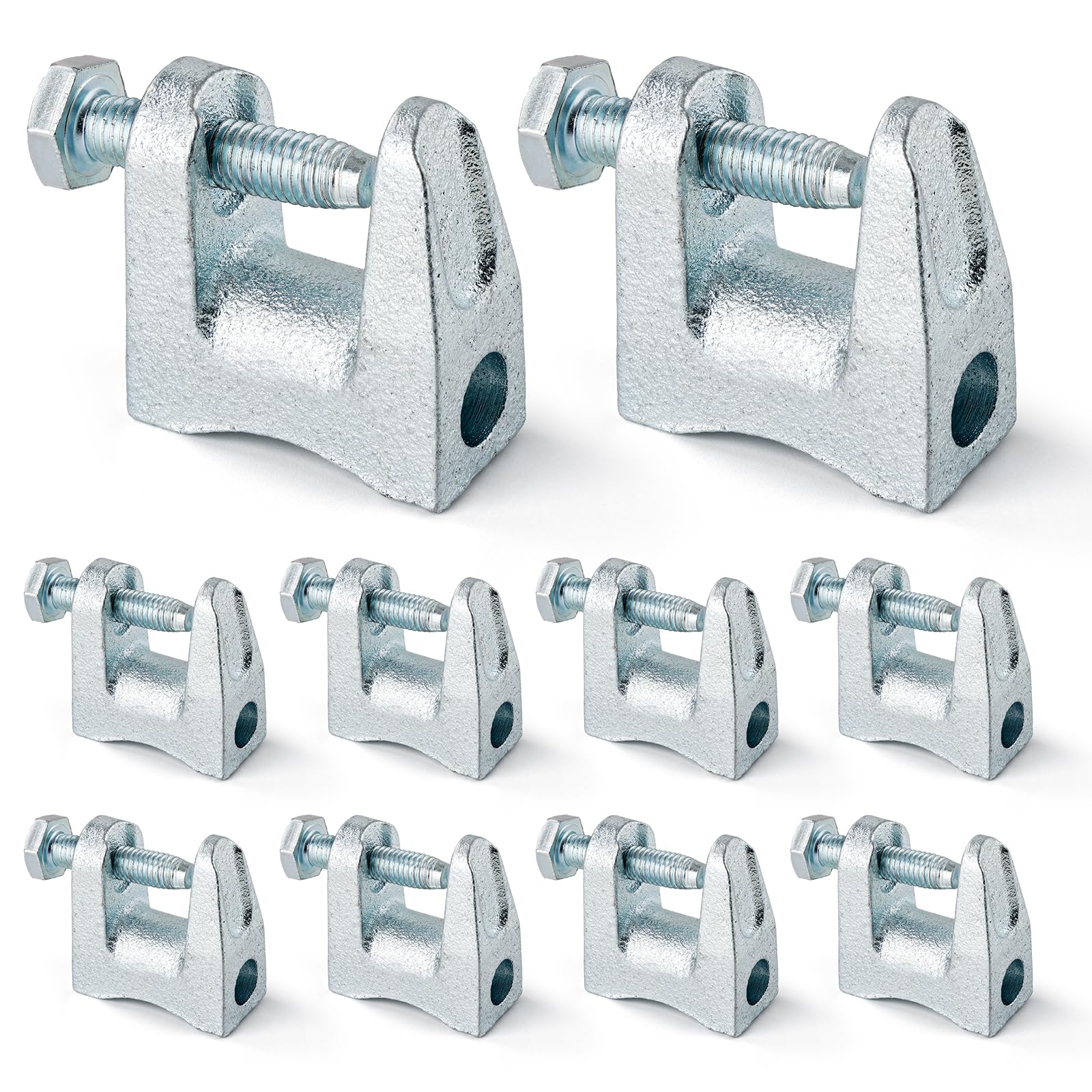 Venitor 10-Pack Zinc-Plated Beam Clamps