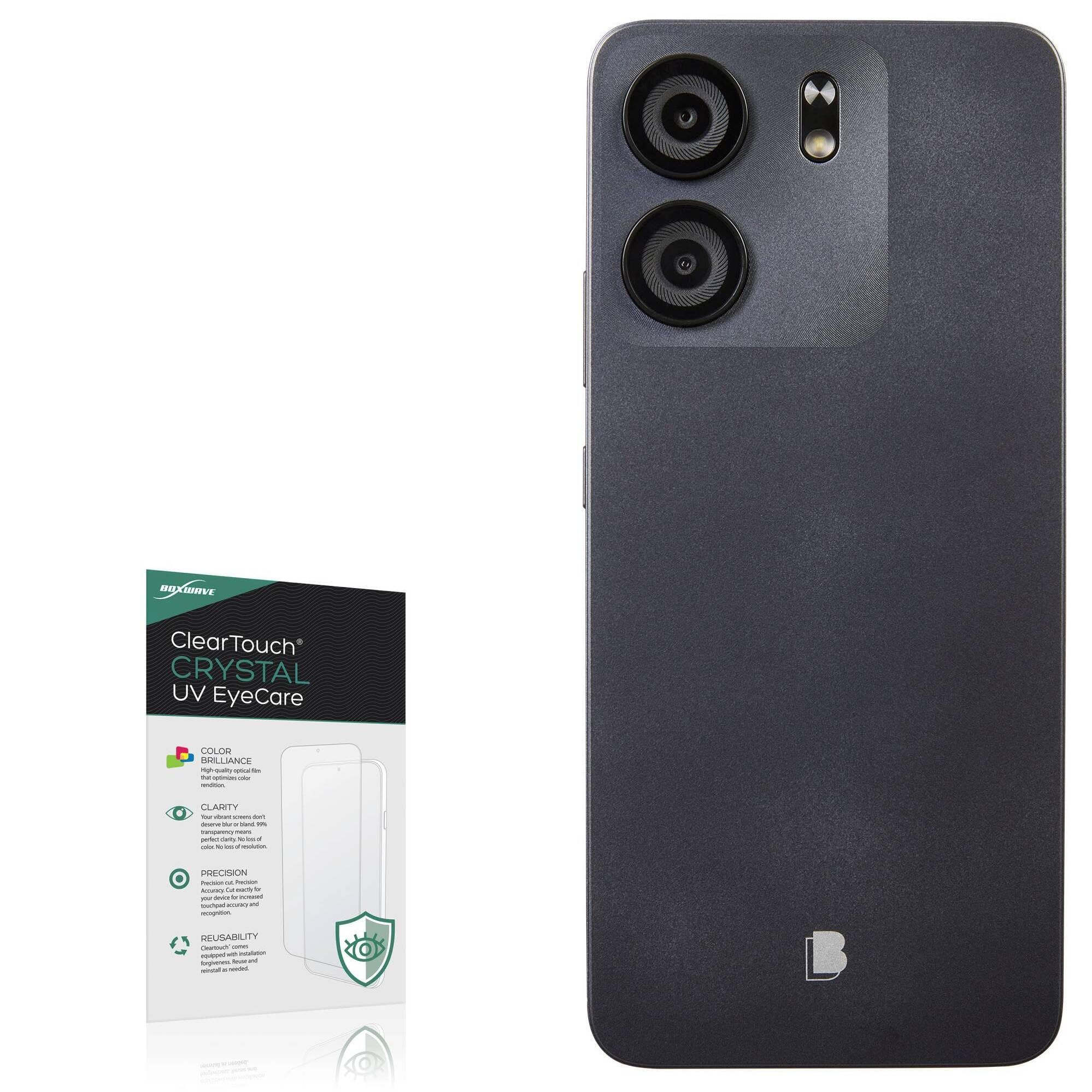 BoxWave Screen Protector Compatible With BLU View 5 - ClearTouch Crystal Anti-UV EyeCare (2-Pack), Filters out Harmful Blue Light Reduce Fatigue