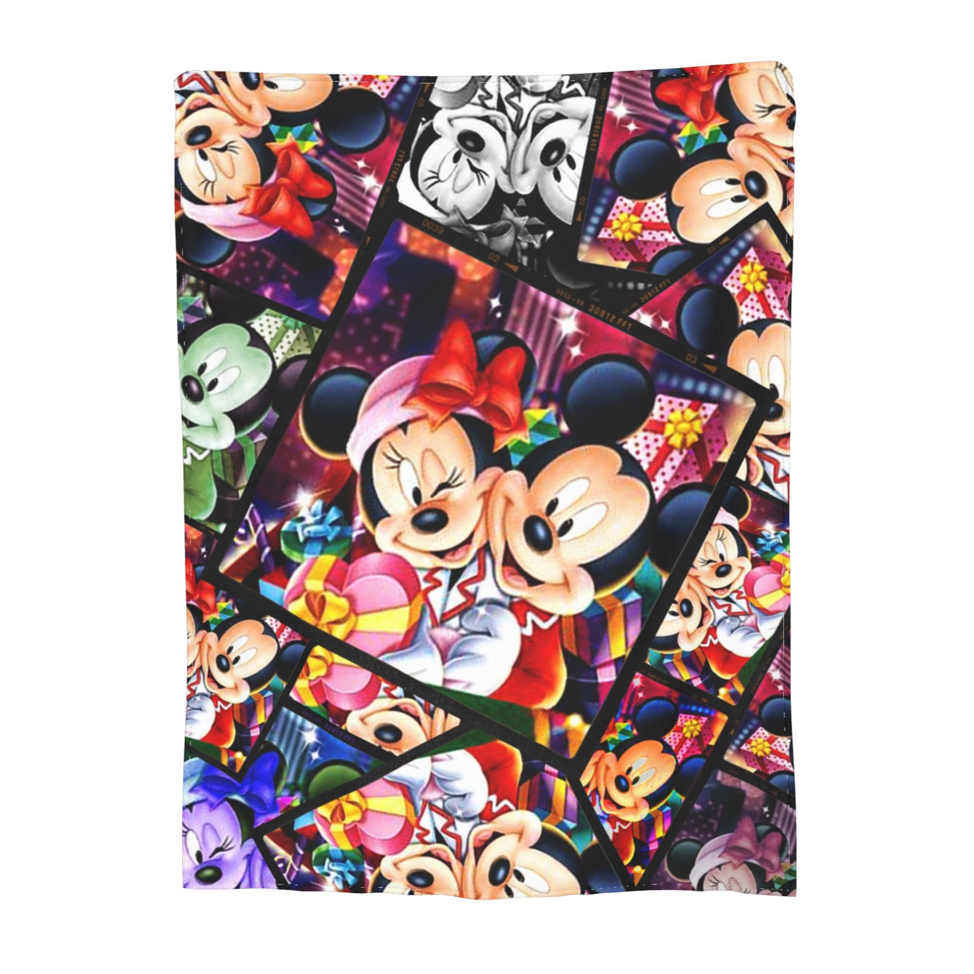 Cute Throw Blanket Cartoon Flannel Blanket Super Soft Warm Towel Blanket for Couch Sofa Bed Living Room 80x60 in