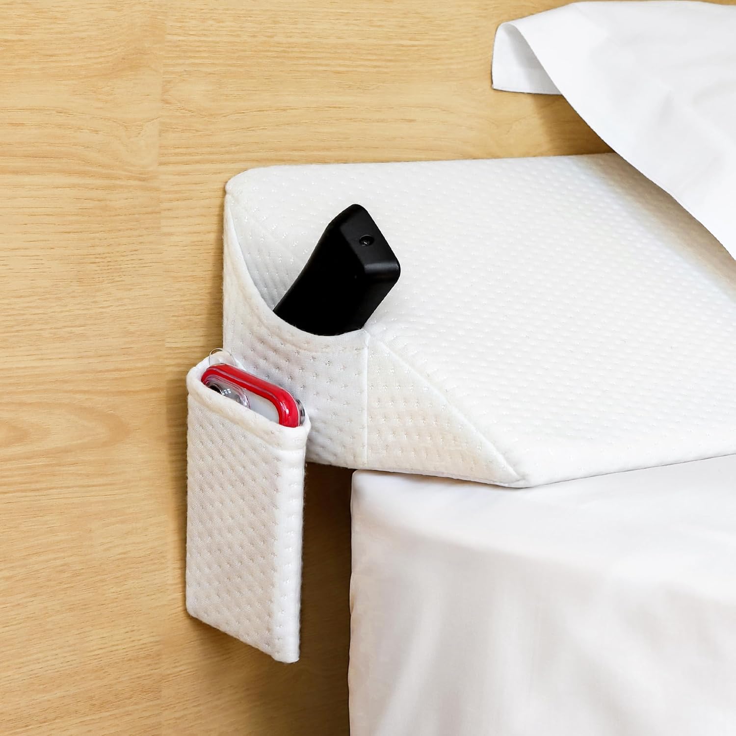 INNOCO Bed Wedge Pillow, Headboard Pillow, NonSlip Pillow