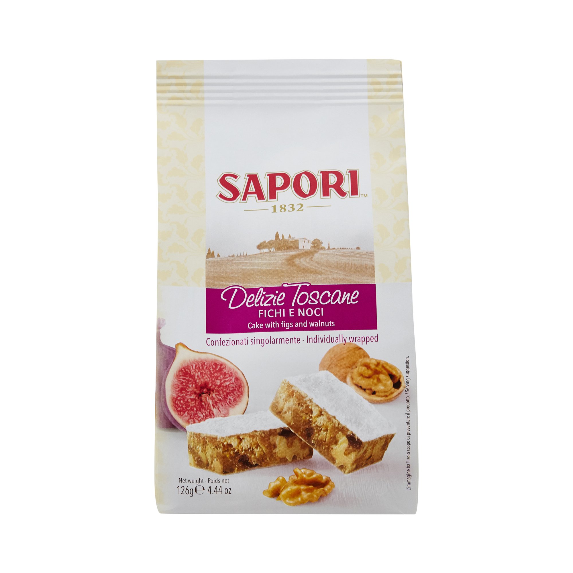 Sapori di Siena Mini Panforte Fig & Walnut Bags