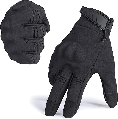 WTACTFUL Guantes tácticos cálidos de invierno para pantalla táctil para Airsoft Ciclismo Motocicleta Moto Esquí Snowboard Camping Bicicletas Guantes