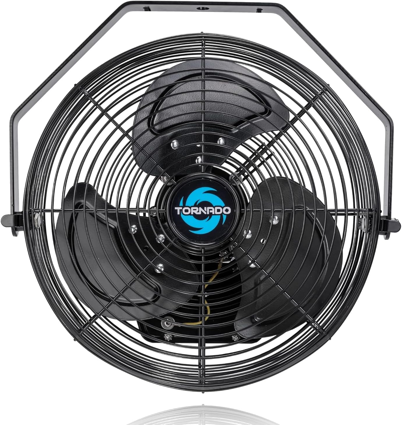 Tornado 20-Inch High Velocity Wall Fan - Outdoor Rated, IPX4 Water-Resistant, 3-Speed, 4750 CFM - Industrial, Commercial & Residential Use, Perfect for Greenhouses, UL Safety Certified