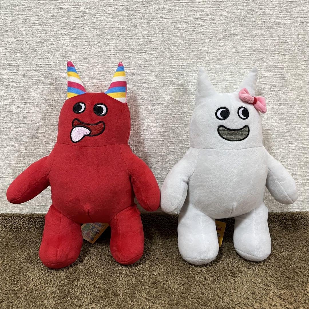 Amazon.co.jp: ガーテンオブバンバン BIGぬいぐるみ 2点セット : Toys
