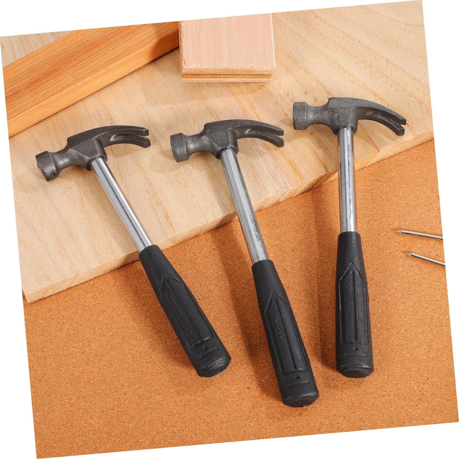 DOITOOL Martillo de Garra Mini, 5 Piezas, Mango sin Costuras, Acero y Hierro, Portátil para Mantenimiento del Hogar y Bricolaje