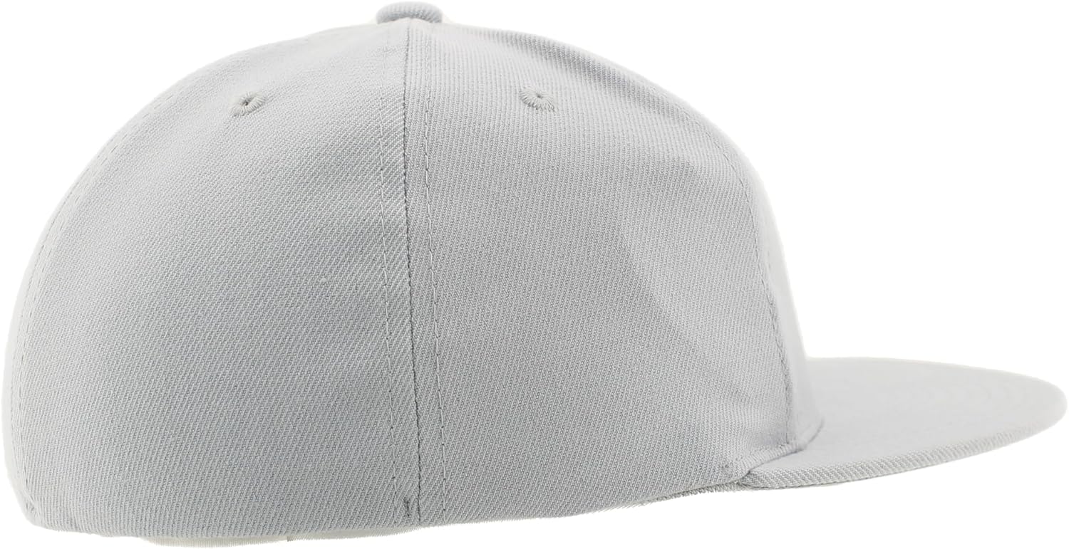 ZHATS Standard NCAA Officially Licensed Fitted Hat M15Z Switchback Light Gray, Grey, Medium - Image 6