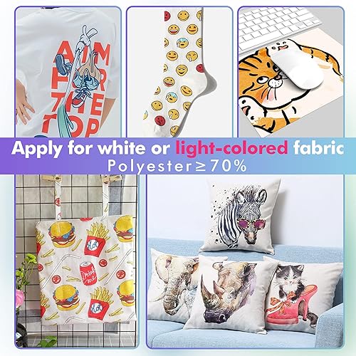 Miniatura 3 de Koala - Papel de sublimación de 13 x 19 pulgadas, 120 hojas para personalizar tu regalo, compatible con tinta de sublimación de impresora de