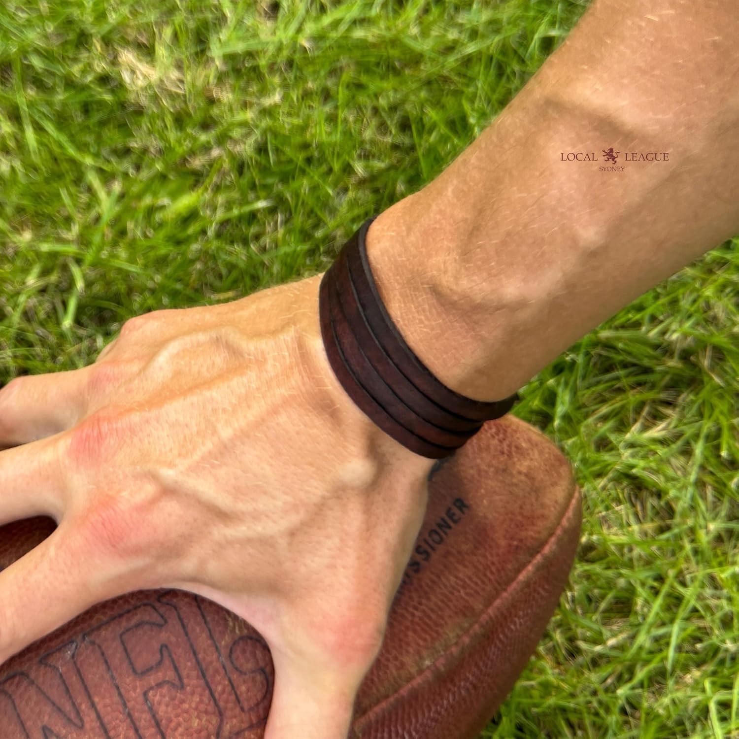 Leather Bracelet SURF CREW HAWAII for Men, Women, Multi-Layer Design - max. 37.4"/ 95 cm in Length, Adjustable Strap Wristband, Wrap from 2 to 5x, for Him, Her, Boyfriend, Surfer Style